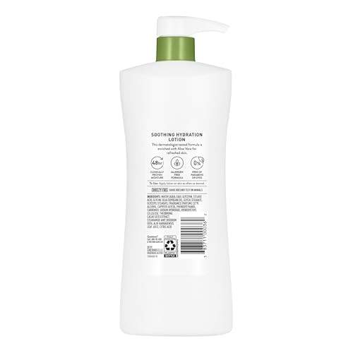 Suave Hydrating Hand & Body Lotion with Aloe Vera - 28 fl oz, 4 Pack