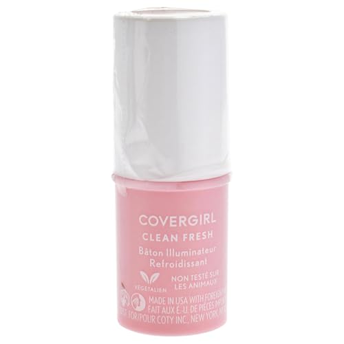 COVERGIRL COVERGIRL clean fresh cooling glow stick, pink thrill, 1 count, 0.25 Ounce
