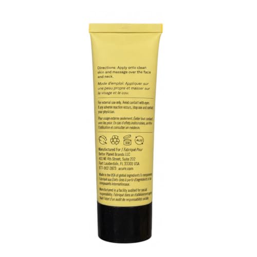 Unscented Acure Radically Rejuvenating Whipped Night Cream - Anti-Aging, 1.7 fl oz
