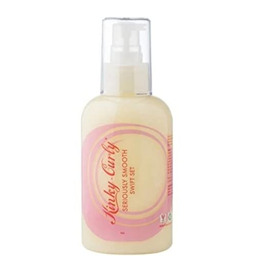 Kinky Curly Smooth Setting Lotion - Soft Hold, Hydrating Curl Enhancer 6 Oz