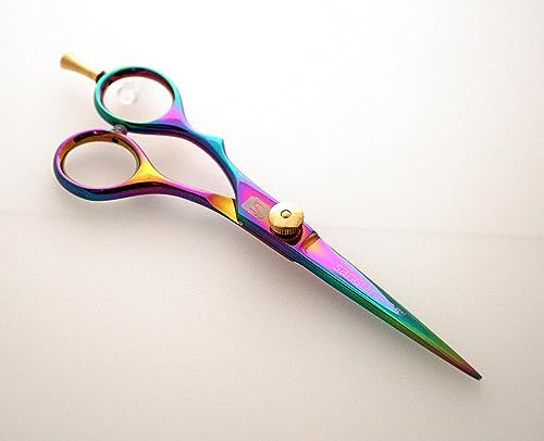 Professional Left Handed Hairdressing Scissors Set 5.5 Inch with Presentation Case