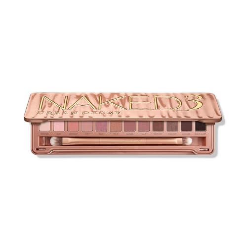 Urban Decay Naked3 Eyeshadow Palette - 12 Pink & Neutral Shade Eyeshadows