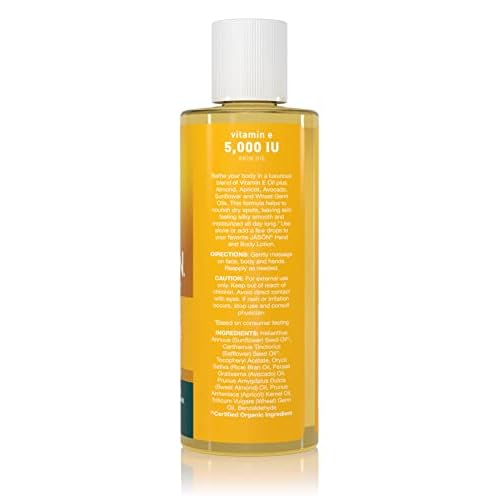 JASON Moisturizing Creme, Vitamin E 25,000, Age Renewal, 4 Oz & Skin Oil, Vitamin E 5,000 IU, All Over Body Nourishment, 4 Oz