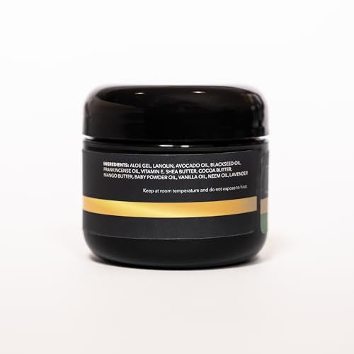 Lavender OG Skin Cream with Shea Butter 4oz - Restorative Moisturizer for Eczema & Rough Skin - Includes 4 Ounce Pack