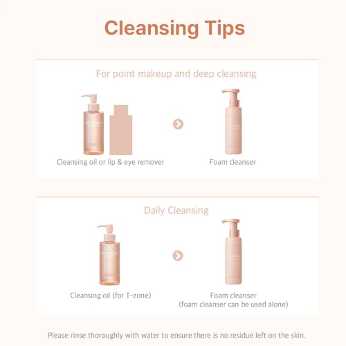 Blend Melting Cleansing Oil - Plant-Based Korean Makeup Remover & Face Cleanser - Gentle Cleansing with Jojoba, Olive & Argan Oils - Non-Greasy & Deep Pore Purifying, 5.07 fl. oz.