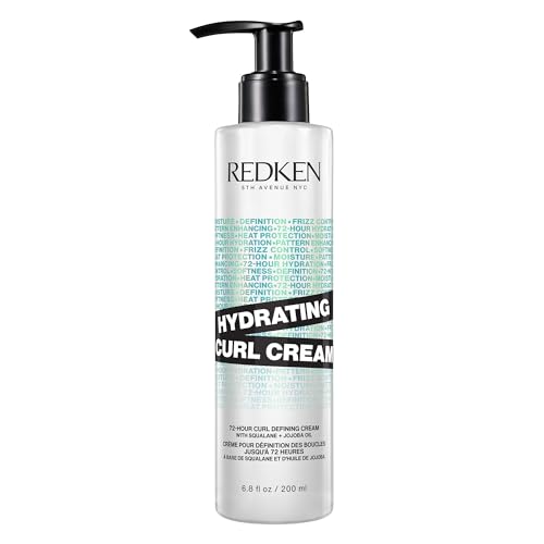 Redken Hydrating Curl Cream 6.8 Fl Oz – Frizz-Free, Defined, Hydrated Curls
