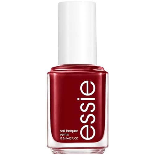 essie salon-quality nail polish, vegan formula, odd squad, red, not a phase, 0.46 fl oz