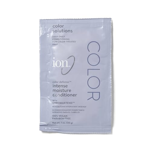 ion Color Defense Intense Moisture Conditioner Packette, Vegan, Paraben free, Sulfate Free, Protects, Hydrates, Color Safe