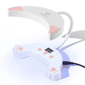 modelones UV LED Nail Lamp, Gooseneck UV Light for Gel Nails, 48 W Nail Light for Gel Polish with 3 Timers and LCD Display, LED Lamp for Fast Curing Gifts for Women Girls