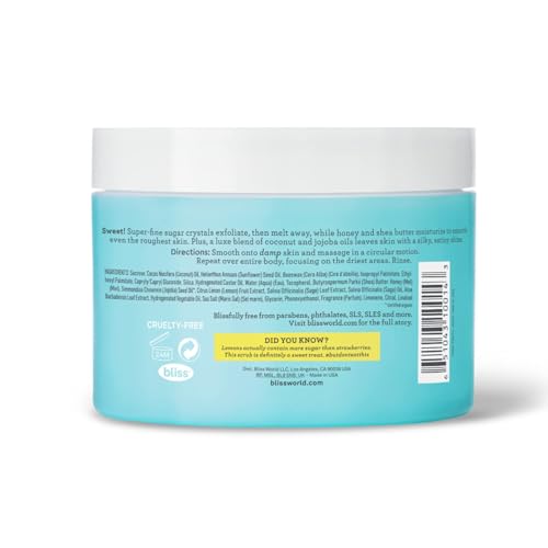 Bliss Satin Skin Lemon & Sage Body Polish with Shea Butter - 8.5 Oz
