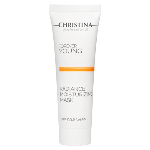 Christina Forever Young Radiance Moisturizing Facial Mask with Vitamin E | Anti-Aging Nourishing Face Masks Skincare | Skin Renewal Boost | Strengthens and Revitalizes Skin | For All Skin Types 50ml