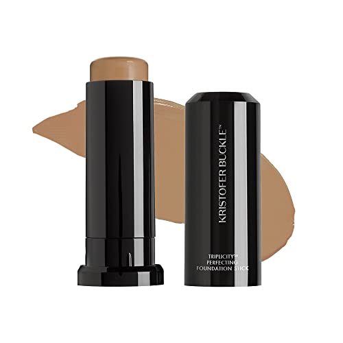 Triplicity¢ç Perfecting Foundation Stick, 0.4 oz. | Primes Skin, Provides Buildable Coverage & Has A Soft-Focus Effect | Deep