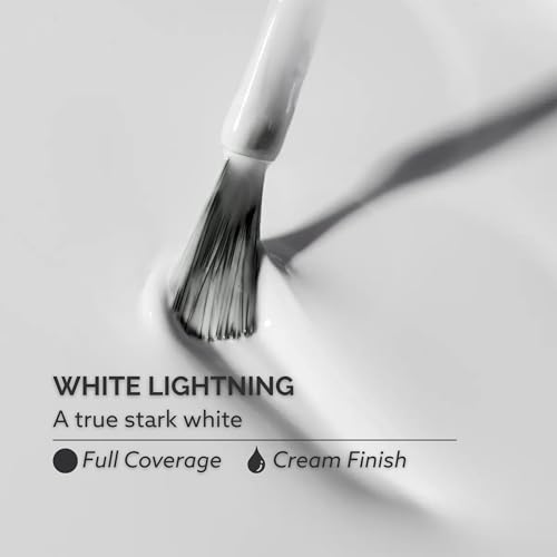 Dazzle Dry White Lightning Nail Lacquer Step 3 - Long-Lasting, Quick-Dry Polish