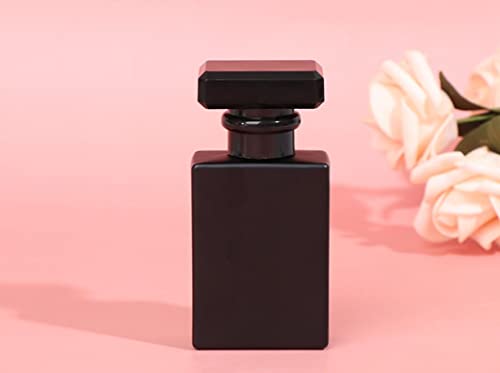 CTKcom Black 30ML Refillable Glass Perfume Spray Bottles 10-Pack