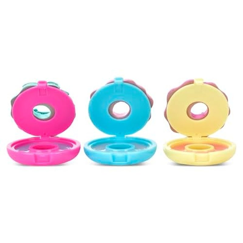 iscream Sprinkle Donuts Shaped Watermelon, Strawberry & Vanilla Scent Lip Balm Trio