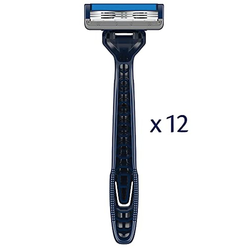 Barbasol Ultra 3 Premium Disposable Razor Value Pack Bundle (3 Packs/12 Total Razors)