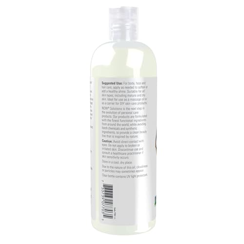 Liquid Coconut Oil 16 Fl Oz Pack of 2 - Light Nourishing Body & Hair Oil