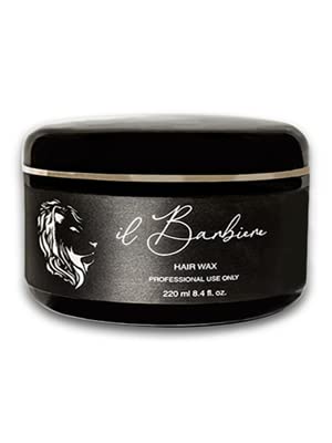 Professional Hair and Beard Styling Wax for Men - Strong Hold & Shine - 220ml
