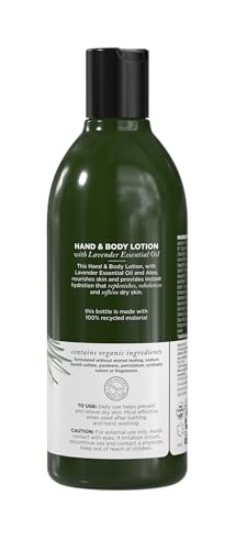 Avalon Organics Nourishing Lavender Hand & Body Lotion 12 Oz - Pack of 1