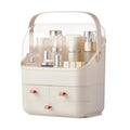 Large Makeup Organizer w Drawers Beauty Organizer Makeup Box Holder Vanity Organization Desk Countertop MakeUp Organizers Bathroom Counter Organizer Skincare Cosmetic Case Stand Dustproof Lid Gift