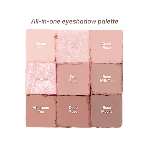 Dasique Shadow Palette 27 Rose Milk Tea - Eye Makeup, Cruelty-Free