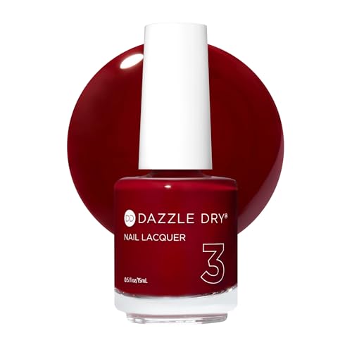 Dazzle Dry Step 3 Nail Lacquer - C.E.O. Long-Lasting Nail Polish 0.5 fl oz