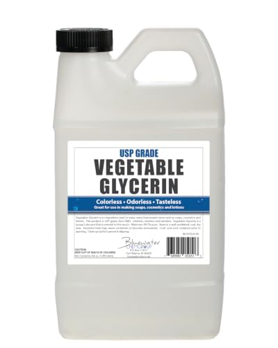 Vegetable Glycerin - 64oz All Natural USP Grade Liquid for Skin & Hair Care