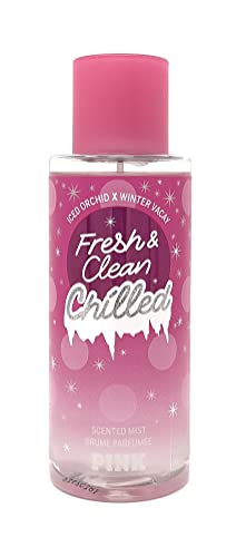 Victoria's Secret Pink Fresh and Clean Chilled Body Mist 8.4 Fl Oz