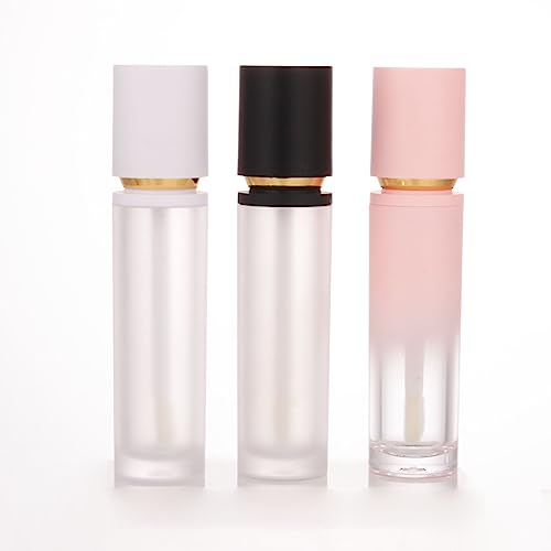 Pink Lip Gloss Tubes 8ml - 30 Pack Gradient Refillable Lip Oil Containers with Applicator - Variation of THIS listing