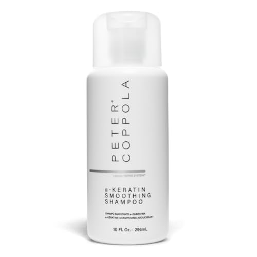 PETER COPPOLA A-Keratin Smoothing Shampoo 10 Fl Oz Sulfate-Free with Argan & Avocado Oil