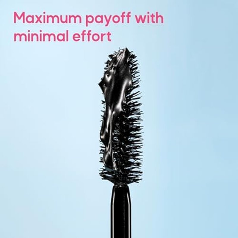 Almay Mascara,Volume,Length,Definition & Conditioning,Multi-Benefit Eye Makeup,Hypoallergenic and Fragrance-Free (Packaging May Vary),502 Black,(Pack of 2)