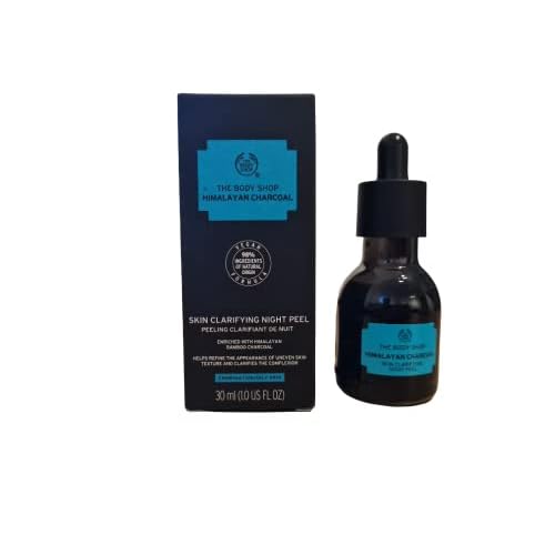 The Body Shop Himalayan Charcoal Skin Clarifying Night Peel, Vegan, Taupe