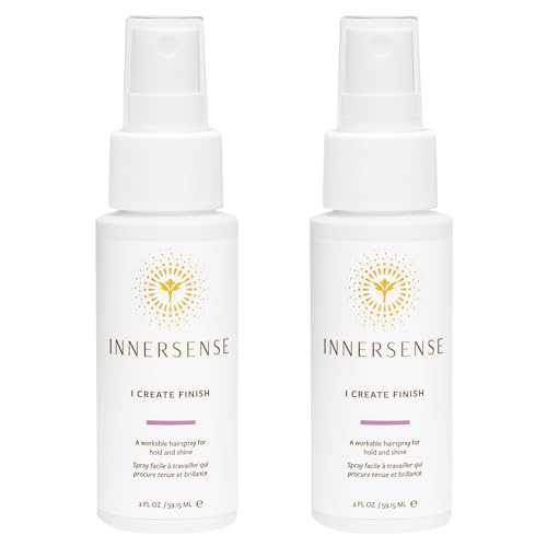 Organic Hair Spray 2oz | Flexible Hold & Shine - 2 Pack