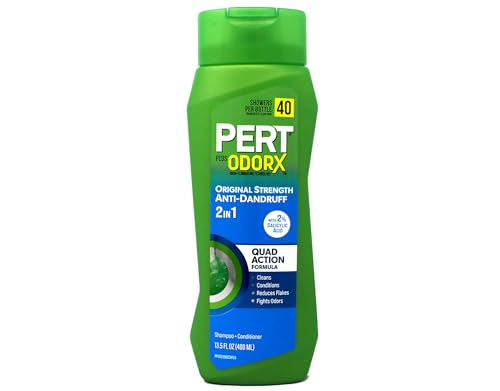 Anti-Dandruff 2-in-1 Shampoo and Conditioner - Classic Clean Scent, 13.5 Fl Oz, Pack of 6