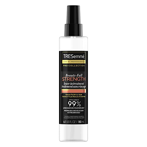 TRESemm? Pro Collection Beauty-Full Strength Leave-In Treatment for Fine, Damaged Hair - Lightweight Formula to Reduce Breakage 6.1 oz