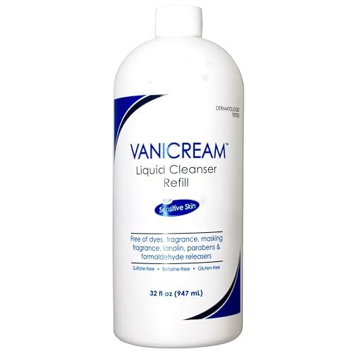 Vanicream Liquid Cleanser Refill, for Sensitive Skin, 32 FL OZ Bottle