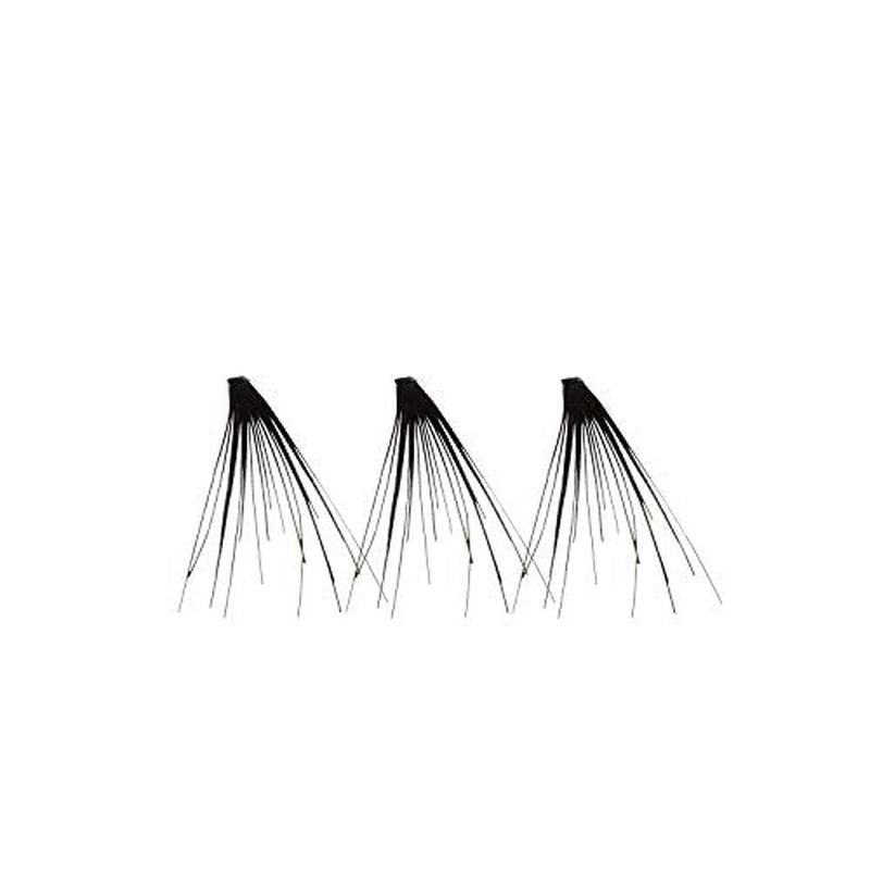 i?ENVY by KISS Ultra Black Knot Free Lashes, Natural & Bold Look, 280 Individual Remy Hair Lashes, Lightweight, Easy-to-Use, Perfect for Subtle Enhancement (Medium)