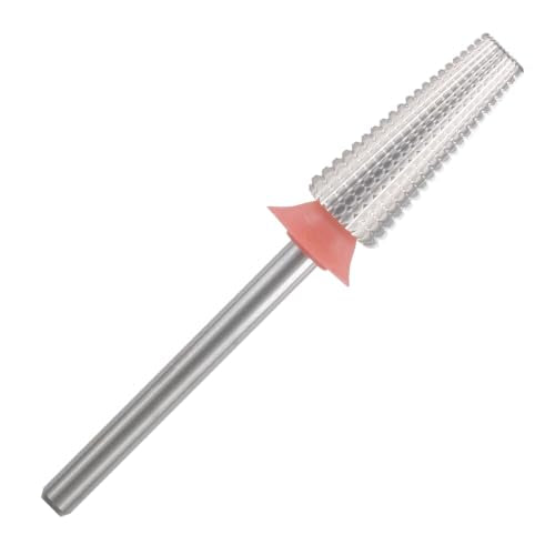 C & I 5-in-1 Nail Drill Bit Straight-Cut Fine F for Acrylic & Gel Removal