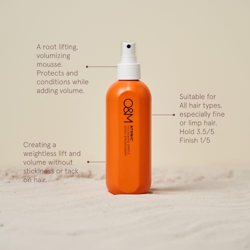 O&M Atonic Thickening Hair Spray + Spritz 8.4 oz - Volumizing & Nourishing