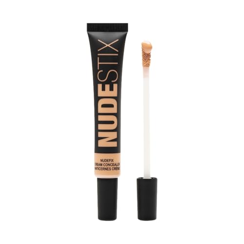 Nudestix NUDEFIX Cream Concealer - Hydrating Liquid for Dark Circles & Blemishes - Shade NUDE 04