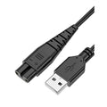 Vancle USB Charger Cable for Hatteker, Shaver Charger Cable Compatible with Hatteker RFC-588 RFC-589 RFC-690 RFC-692 RFC-696 RSCX-7856 RSCX-9598 1.5m