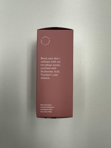 Brightening Vitamin C Face Serum with Arbutin & Antioxidants – 30mL