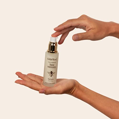 Wild Ferns New Zealand Bee Venom Serum with Manuka Honey 80+, 96% Natural, 47 milliliters