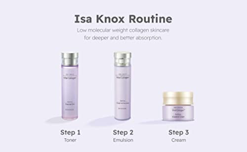 Age Focus Vital Collagen Skincare Set with Toner, Emulsion & Cream