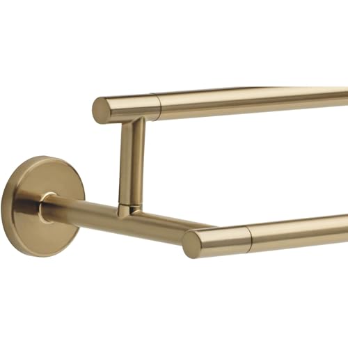 Delta 24 Inch Double Towel Bar - Champagne Bronze Finish