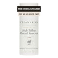 Kids Mineral Sunscreen SPF 40 Vanilla No White Cast 3.4 Fl Oz - Clean + Kind