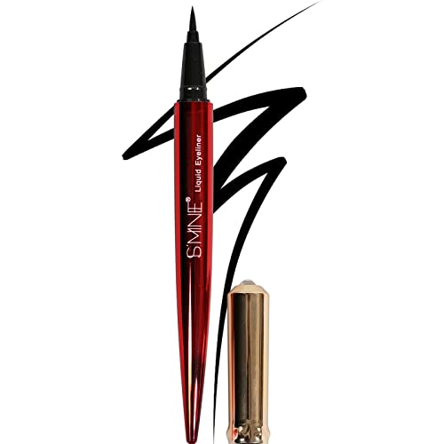 IS'MINE ISMINE Professional Matte Vegan smudge proof Eyeliner, Makeup liner Easy Liquid Pen No-Skip Eyeliner, Waterproof Formula, Long lasting Liquid Eyeliner Black