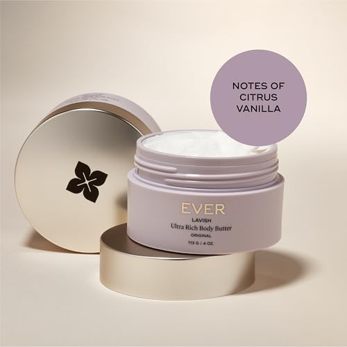 Ultra Rich Body Butter with Vitamin E for Hydration & Firmness - 4 oz