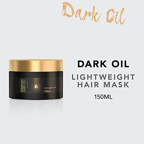 Sebastian Professional Dark Oil Lightweight Treatment Mask | Nourishing Blend of Natural Oils for 3x Smoother Hair