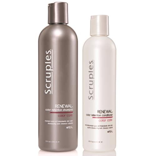 Scruples Color Renewal Duo - Sulfate-Free Shampoo & Conditioner for Color-Treated Hair